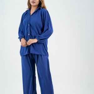 Women's Blue Co-Ords Set