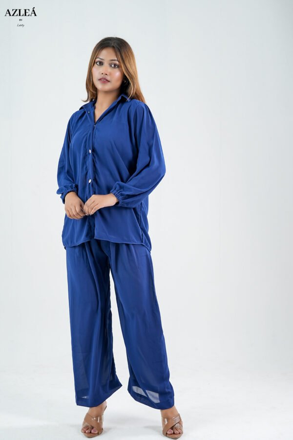 Women's Blue Co-Ords Set