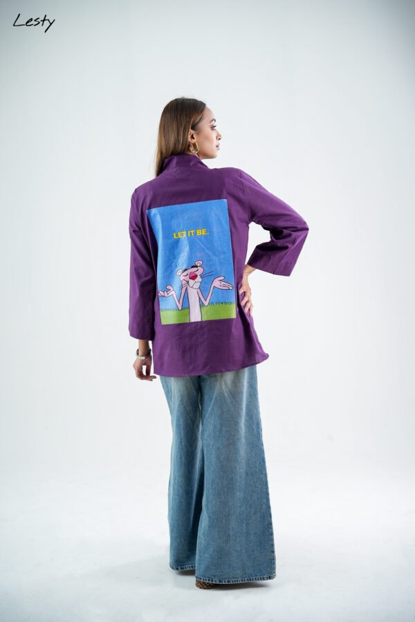 Let it be cartoon ft. printed shrug - Image 2